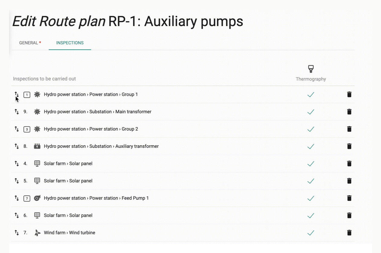 Routes and scheduling